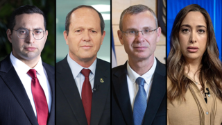 מאי גולן, יריב לוין, ניר ברקת, יצחק וסרלאוף