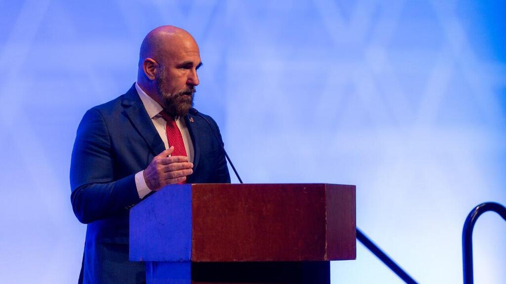 Florida Lt. Gov. Jay Collins (Photo: Combat Antisemitism Movement) ג'יי קולינס, סגן מושל פלורידה