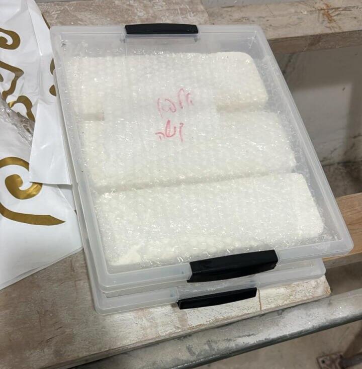 הכסף והסמים שנתפסו