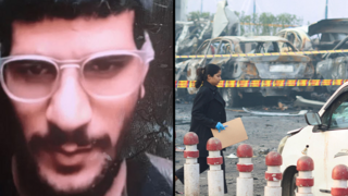 הודו מחבל מתאבד עומאר או-נאבי רופא מרצה ב אוניברסיטה התפוצץ