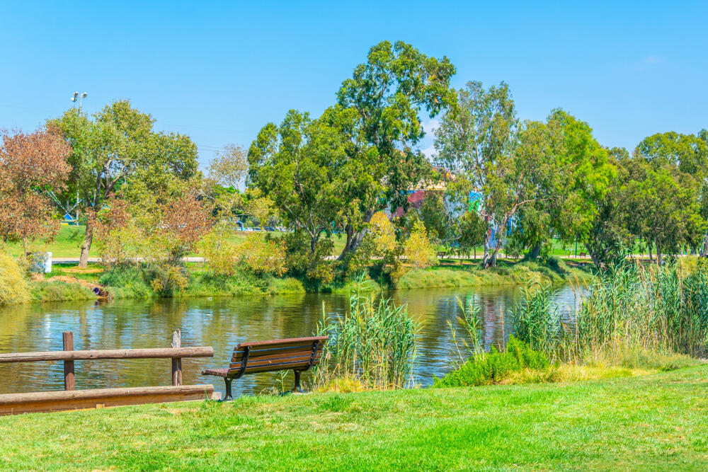 Has a healing effect. Tel Aviv's Yarkon park (Photo: Shutterstock) טבע ונפש