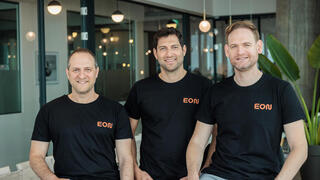 EON founders Gonen Stein, Ron Kimchi and Ofir Ehrlich 