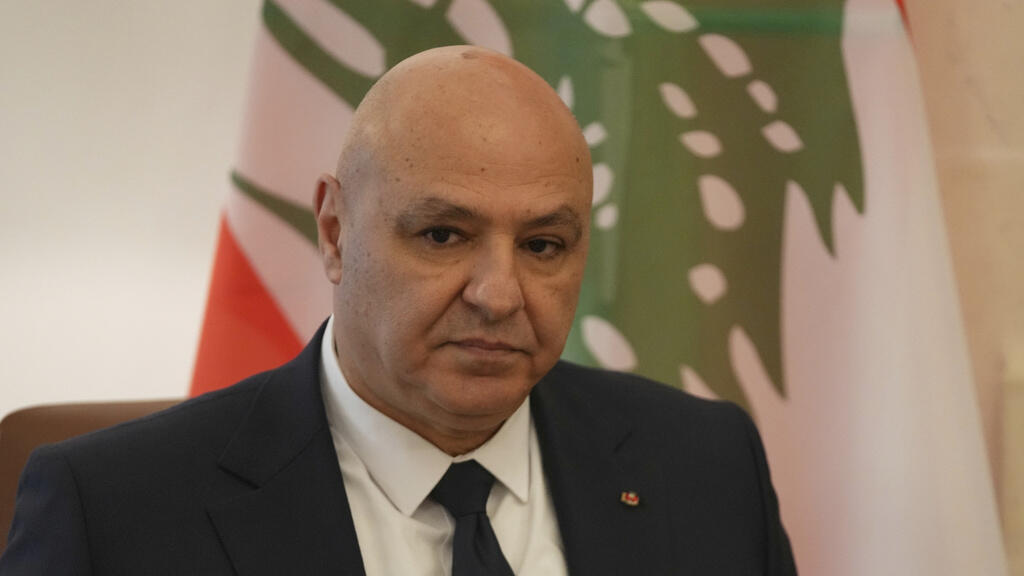 נשיא לבנון ג'וזף עאון