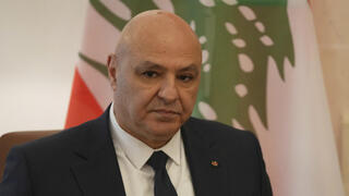 נשיא לבנון ג'וזף עאון