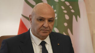 נשיא לבנון ג'וזף עאון