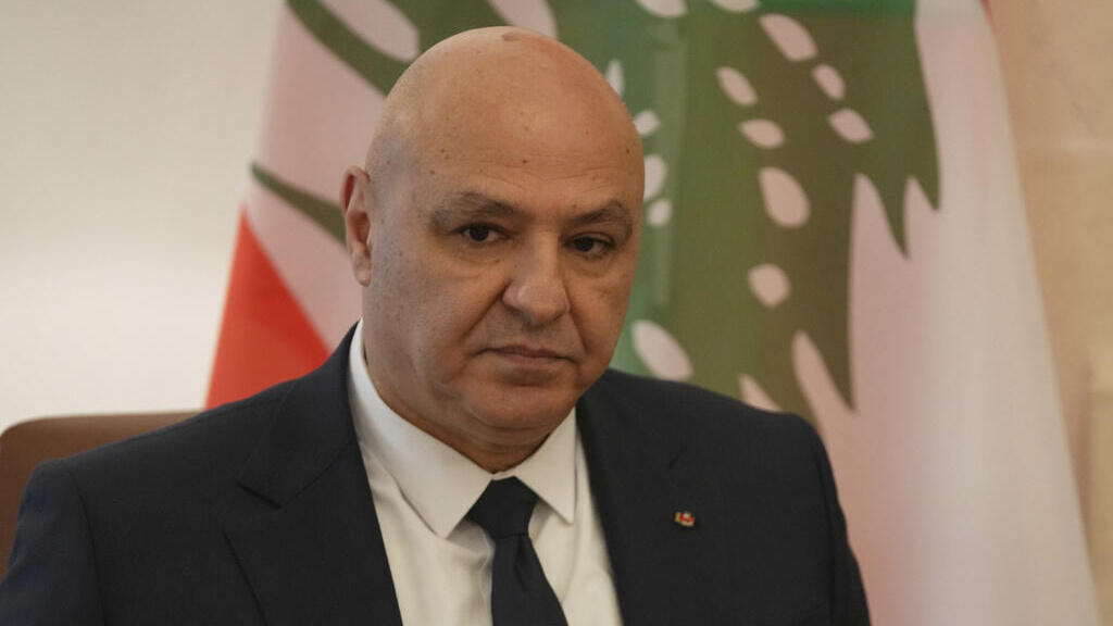 נשיא לבנון ג'וזף עאון