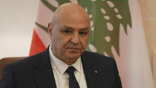 נשיא לבנון ג'וזף עאון