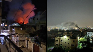 תקיפת כטב"ם באזור מחנה הפליטים עין אל-חלוה, בצידון