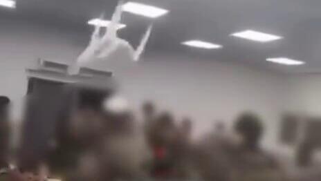 אירוע אלימות בין חיילים בחדר אוכל