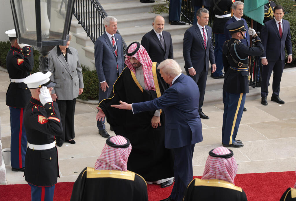 טראמפ ובן סלמאן