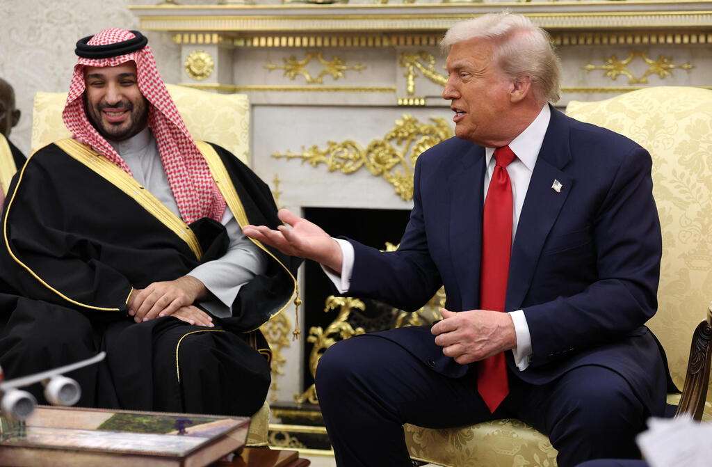 טראמפ ובן סלמאן