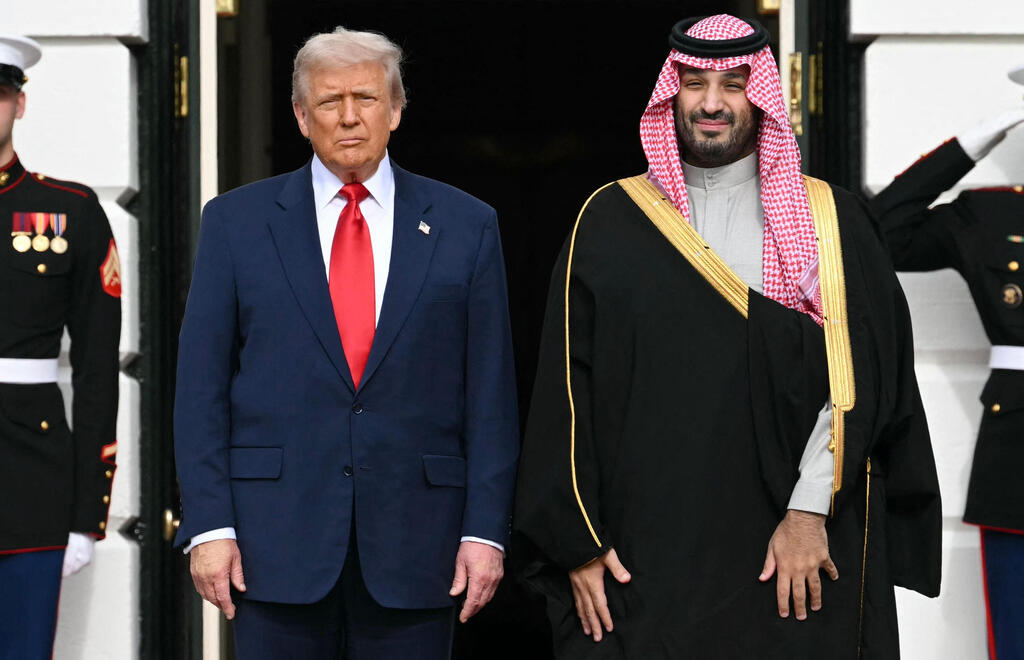 טראמפ ובן סלמאן