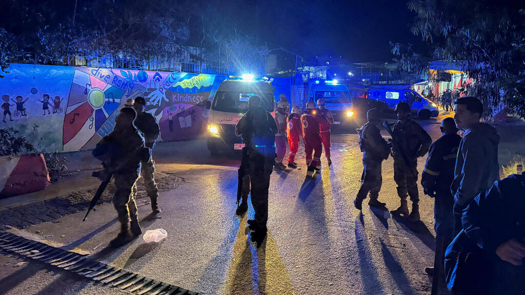 צה"ל תקף מתחם אימונים של חמאס בצידון בלבנון