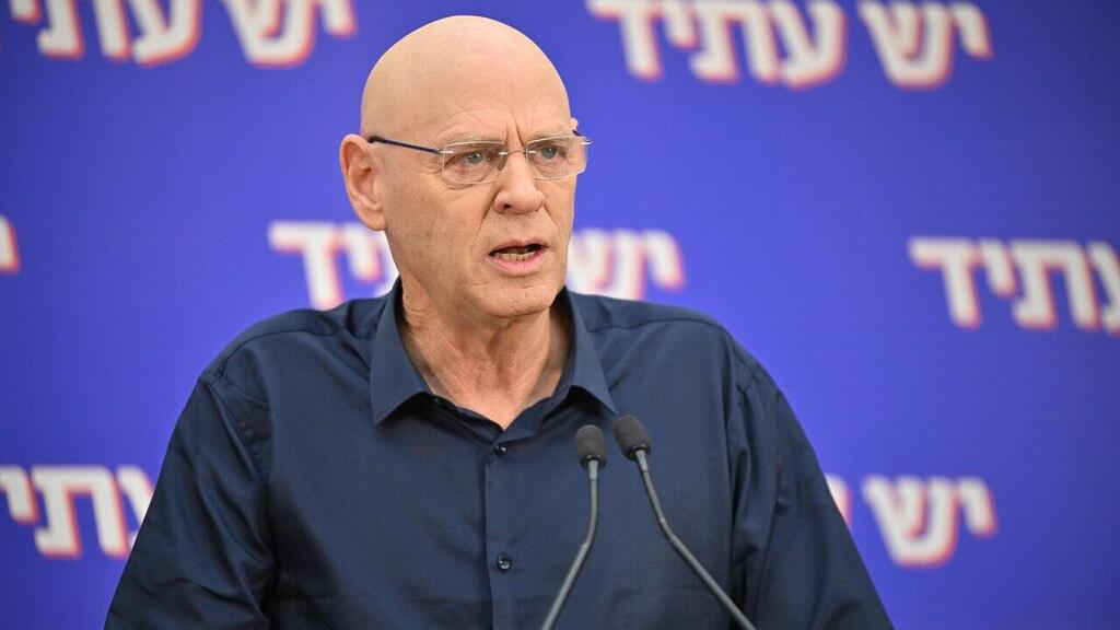 Maj. Gen. (res) Noam Tibon will join the leadership of the Yesh Atid party (Photo: Elad Gutman) נעם תיבון