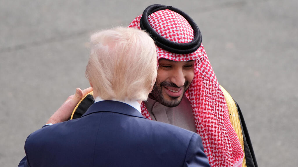 טראמפ ובן סלמאן