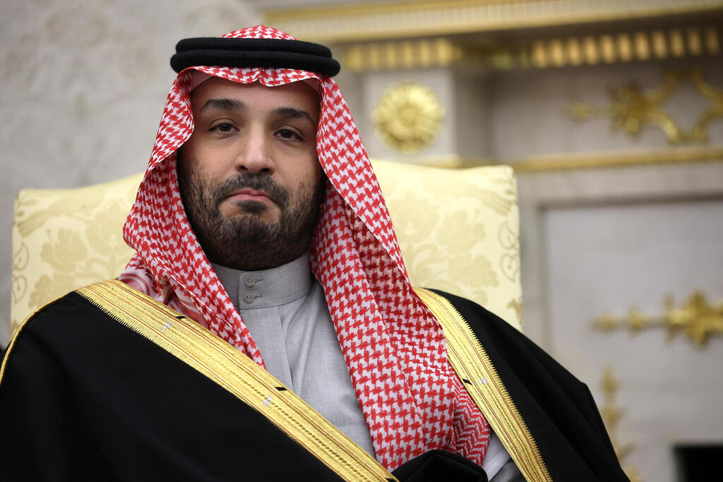 Saudi Crown Prince Mohammed bin Salman (Photo: Win McNamee/Getty Images) טראמפ ובן סלמאן