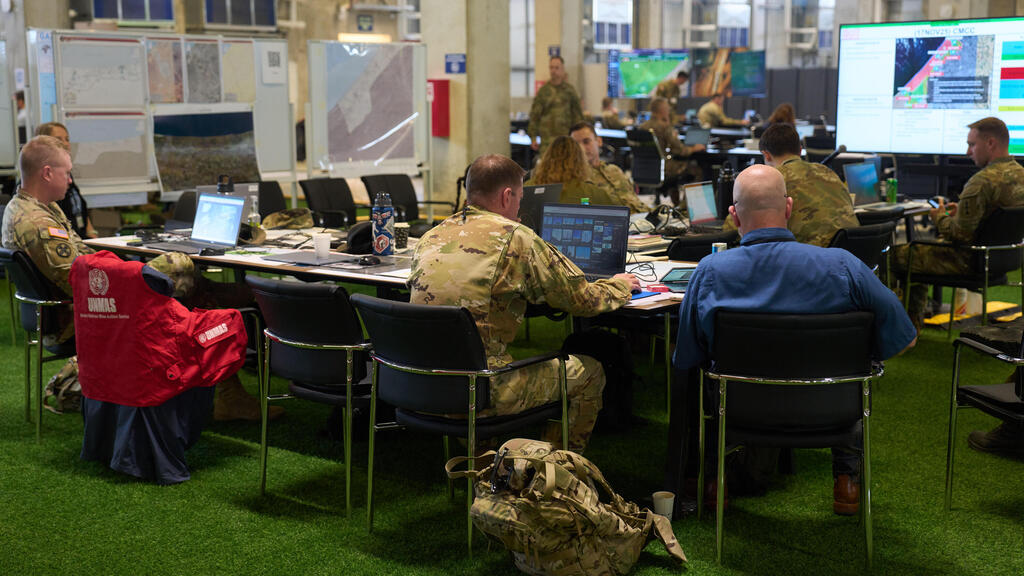 המפקדה האמריקאית בקריית גת CMCC