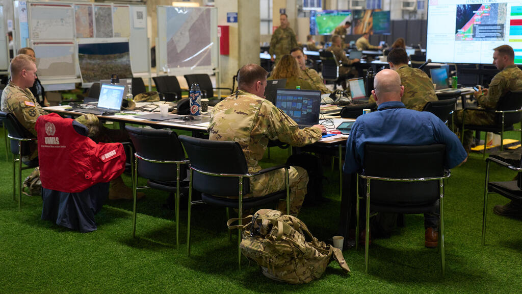 המפקדה האמריקאית בקריית גת CMCC