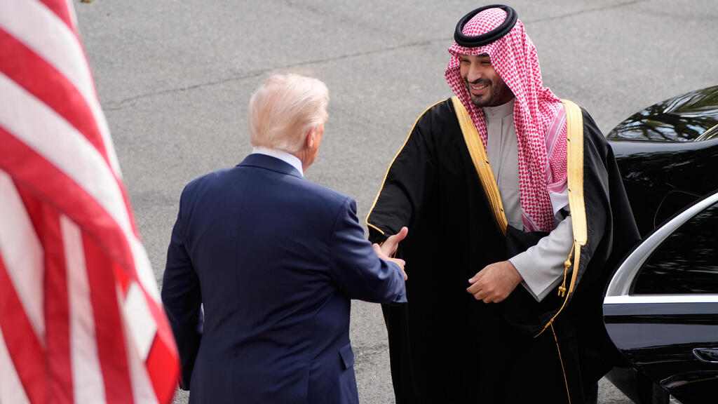 טראמפ ובן סלמאן