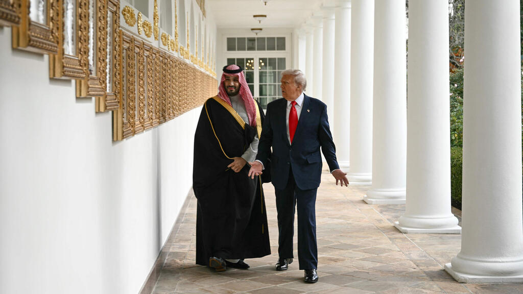 טראמפ ובן סלמאן