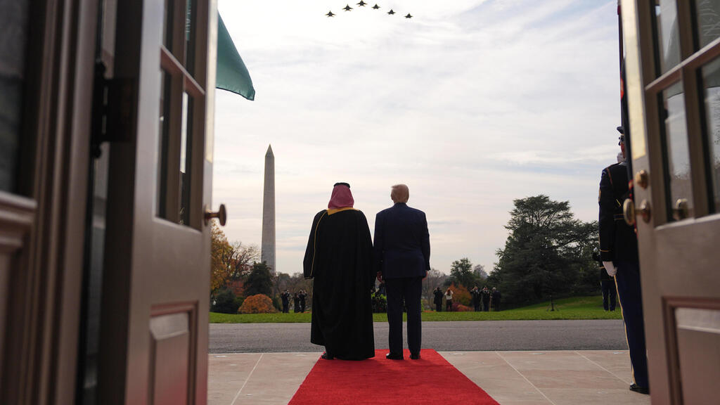 טראמפ ובן סלמאן