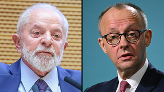 קנצלר גרמניה פרידריך מרץ נשיא ברזיל לולה דה סילבה