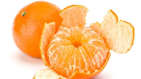 מנדרינה, שימו לב דווקא לקליפה. הרכיבים הטובים נמצאים בה