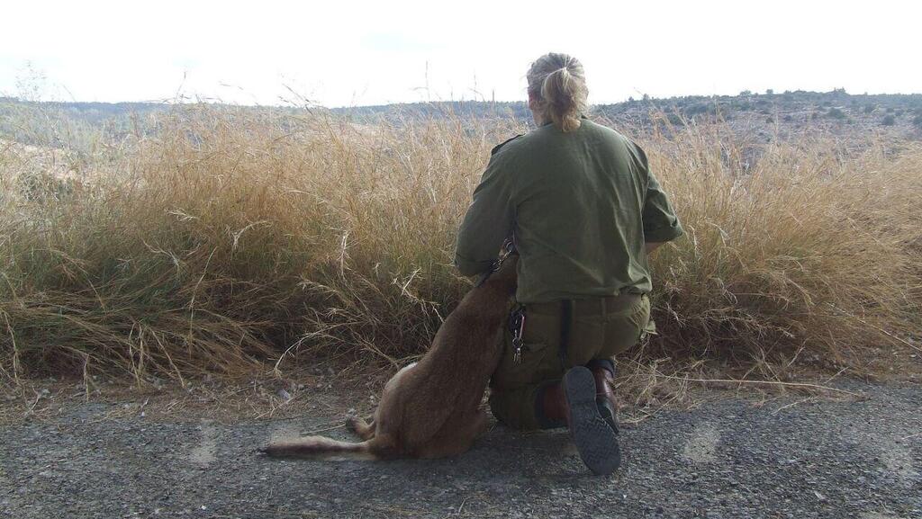 ליה להבי עם הכלב