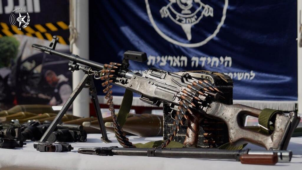 כוחות הביטחון חשפו תשתית להברחת אמצעי לחימה מסוריה לישראל