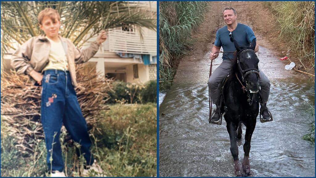 Константин Развозов: в первый год репатриации и в наше время (Фото: личный архив) Константин Развозов