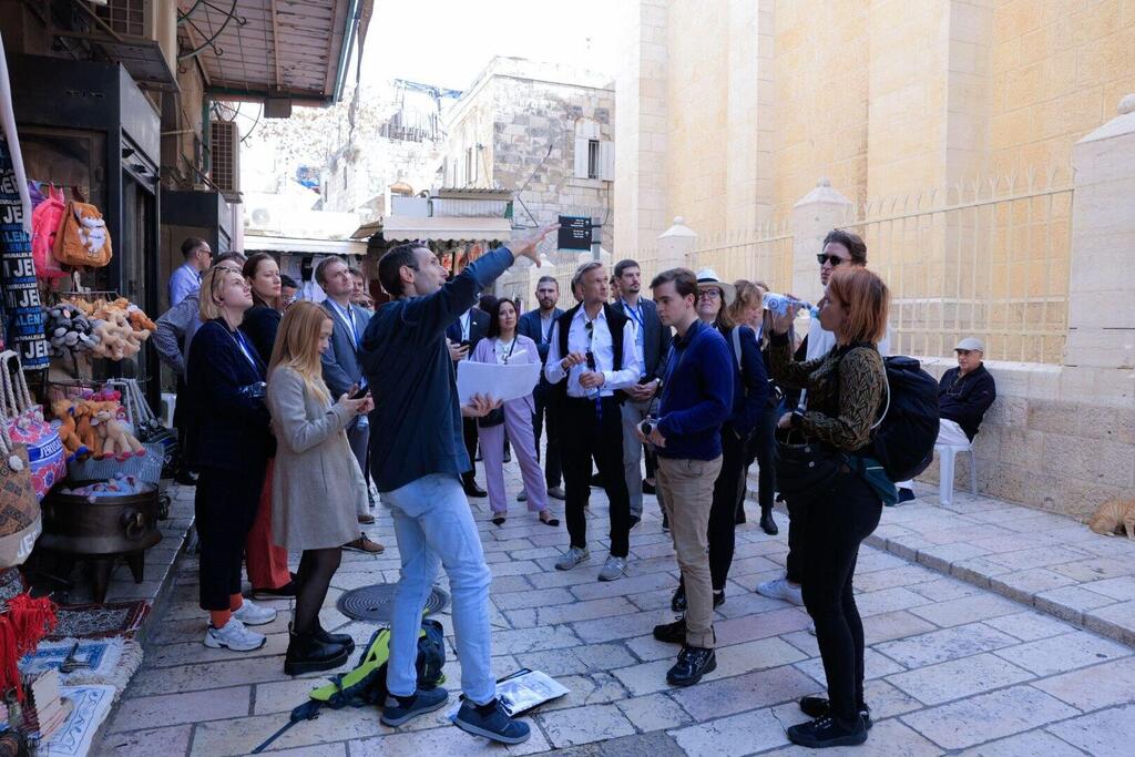 Photo: Eran Zino משלחת מנהיגים מגרמניה