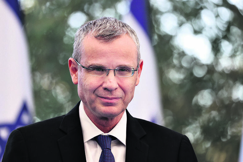 שר המשפטים יריב לוין