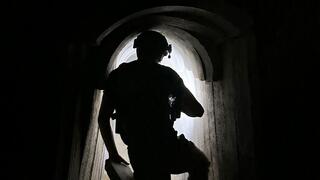 זו מנהרת הענק שבה הוחזק הדר גולדין | תיעוד