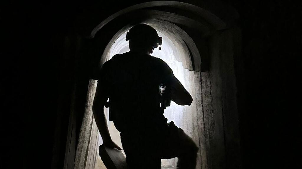 Туннель, в котором держали тело Адара Гольдина (Фото: пресс-служба ЦАХАЛа) המנהרה בה הוחזק סגן הדר גולדין ז"ל