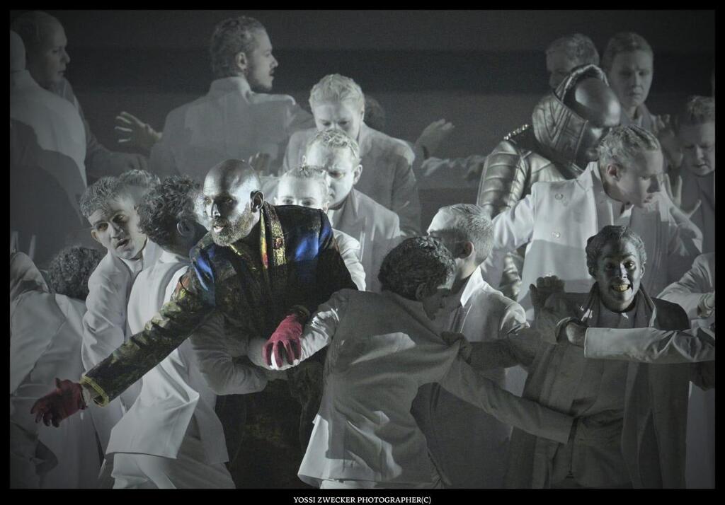 Сцена из оперы "Дидона и Эней" (Фото: Йоси Цвекер ) Сцена из оперы "Дидона и Эней"