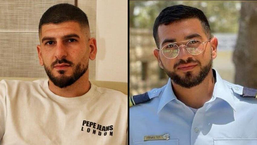 Omri and Ran Omri Gvili (Photos: Police Spokesperson, Meir Even Haim) עומרי גואילי