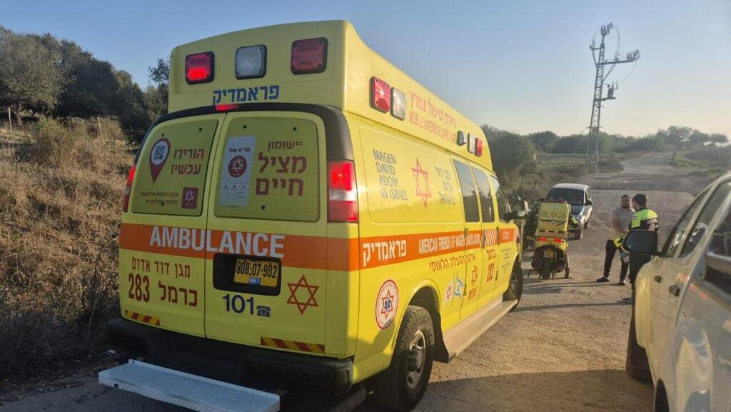 זירת התאונה בקרית אתא