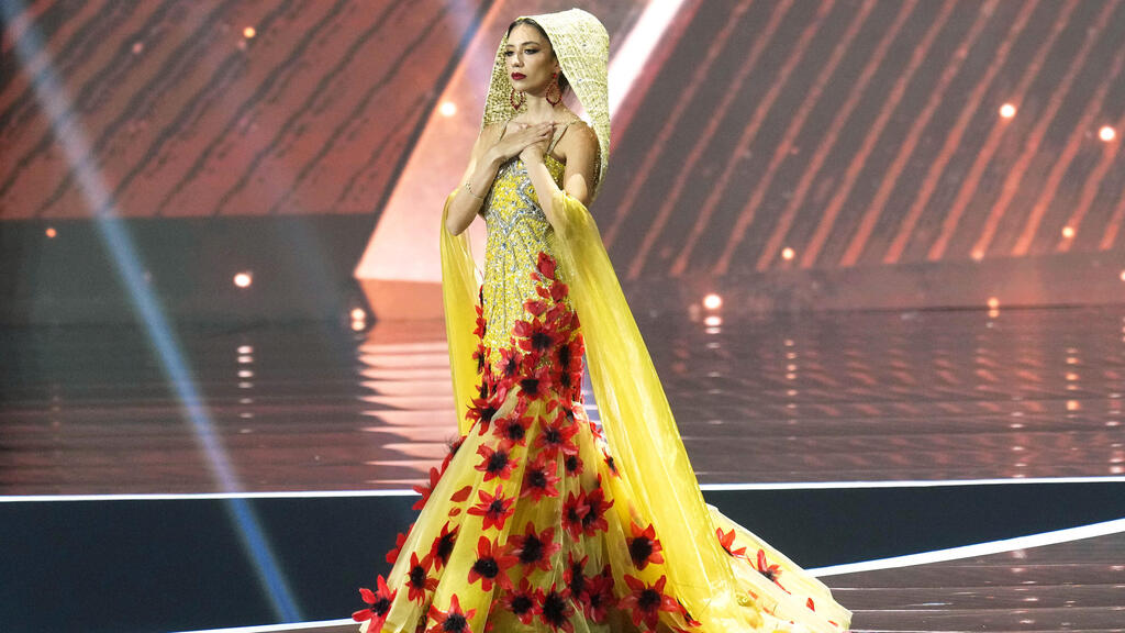 Мелани Шираз Ашор из Израиля (Фото: AP Photo/Sakchai Lalit) תחרות מיס יוניברס 2025 ישראל מלאני שירז