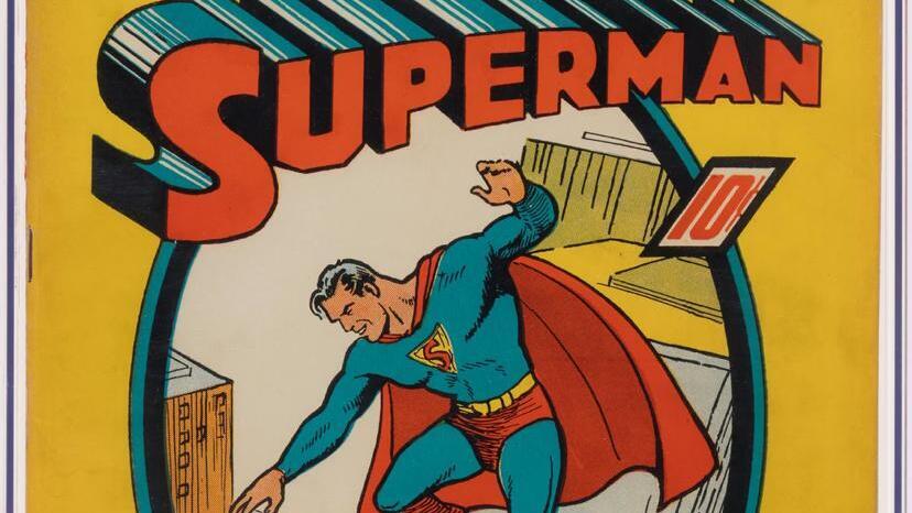 Комикс, проданный за 9 млн долларов (Фото: Heritage Auctions) הקומיקס "סופרמן מס' 1"