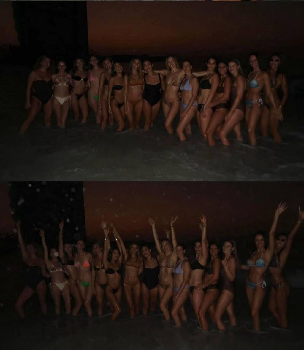 חגיגות בביקיני (צילום מסך) יעל נזרי יום הולדת