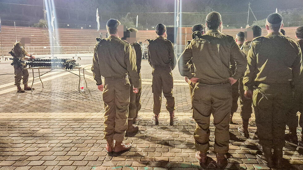 Photo: Ido Erez טקס הצהרה של חטיבת חשמונאים