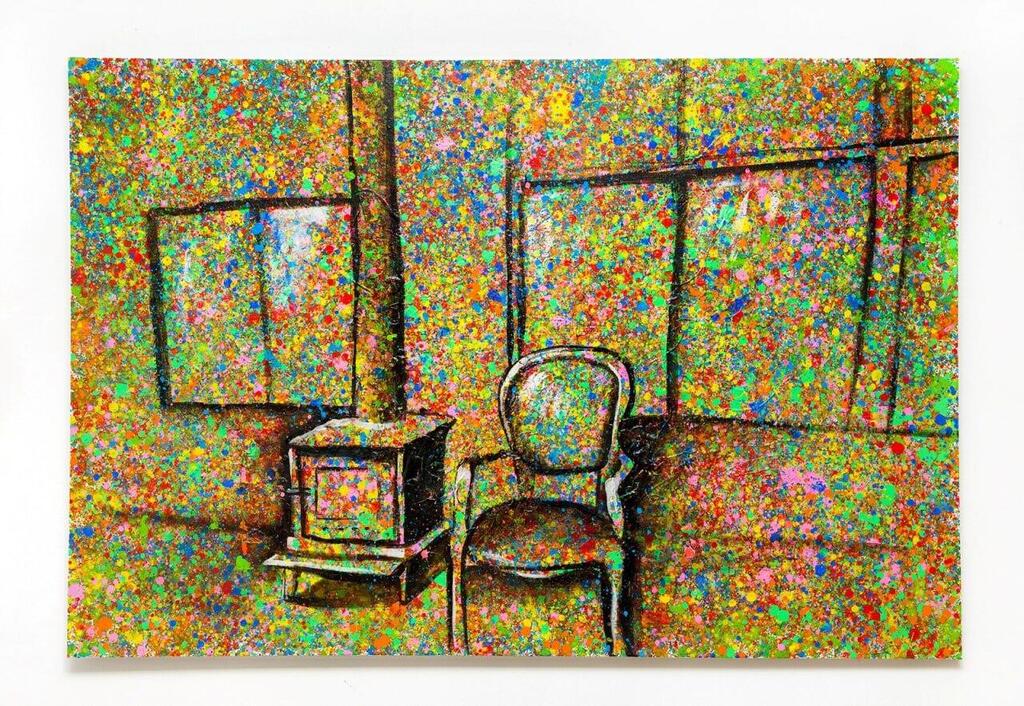 'The Warm Corner '- oil on canvas 200*120cm 2024 (Photo: Courtesy) 'The Warm Corner '- oil on canvas 200*120cm 2024