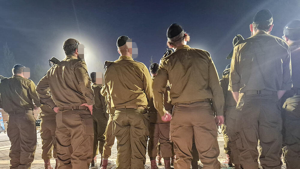 טקס הצהרה של חטיבת חשמונאים