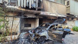  שריפה במבנה מגורים בחיפה, 4 לכודים חולצו