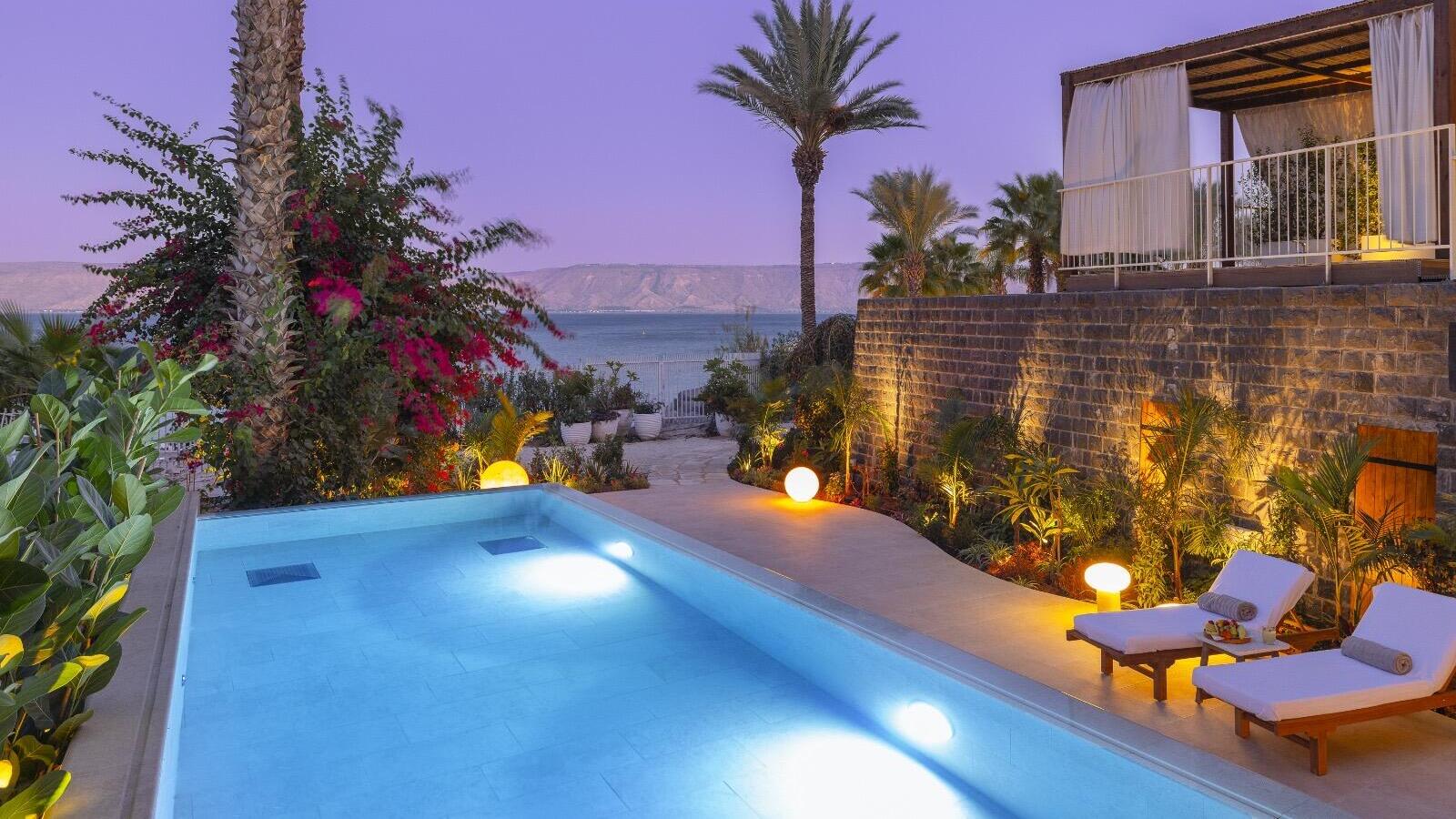 סוויטת וילה פולה במלון גלי כנרת, טבריה