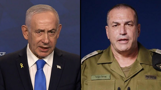 Биньямин Нетаниягу и Эяль Замир 