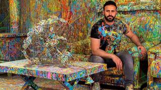 Druze artist Sam Halaby is known as the Color Hunter 