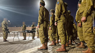 טקס הצהרה של חטיבת חשמונאים