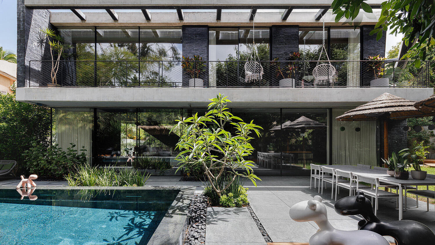 וילה בשרון, אדריכלות ועיצוב: נורית בן יוסף