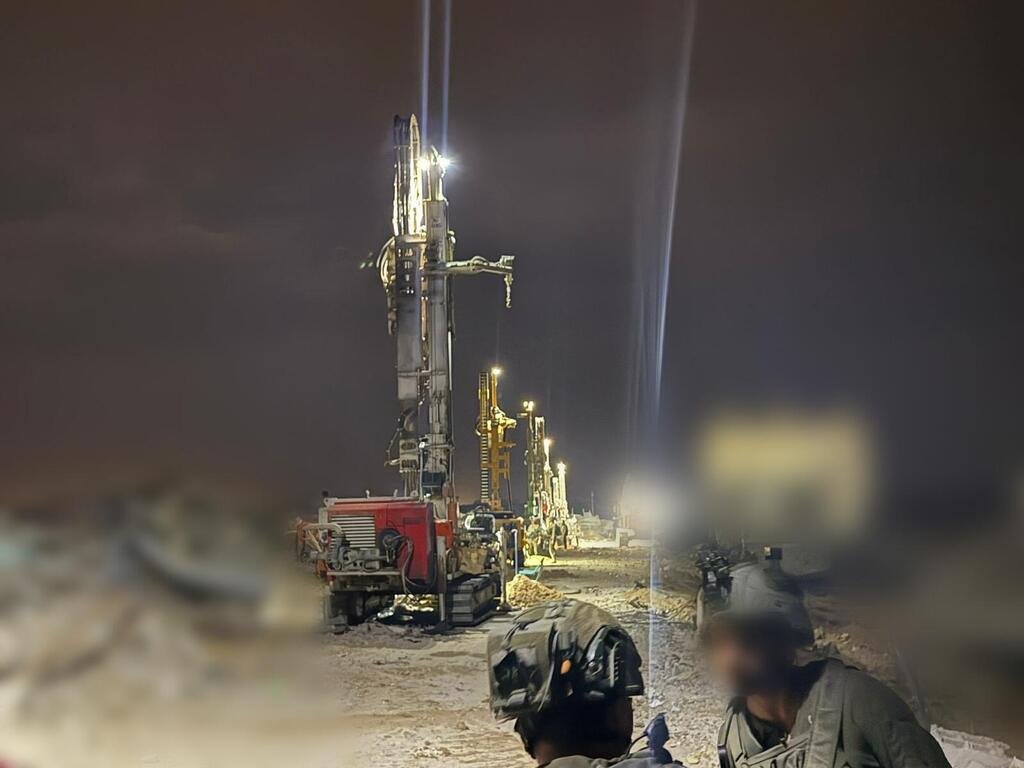 פעילות צוות הקרב של חטיבות הנח״ל וגולני בפיקוד אוגדת עזה במרחב רפיח ברצועת עזה